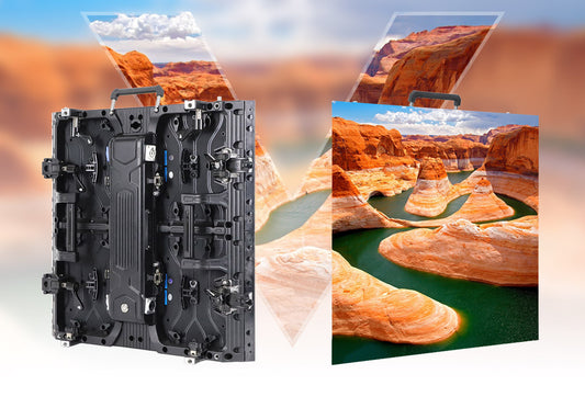 LQ500H8V 500x500 Right-angle Rental LED Screen