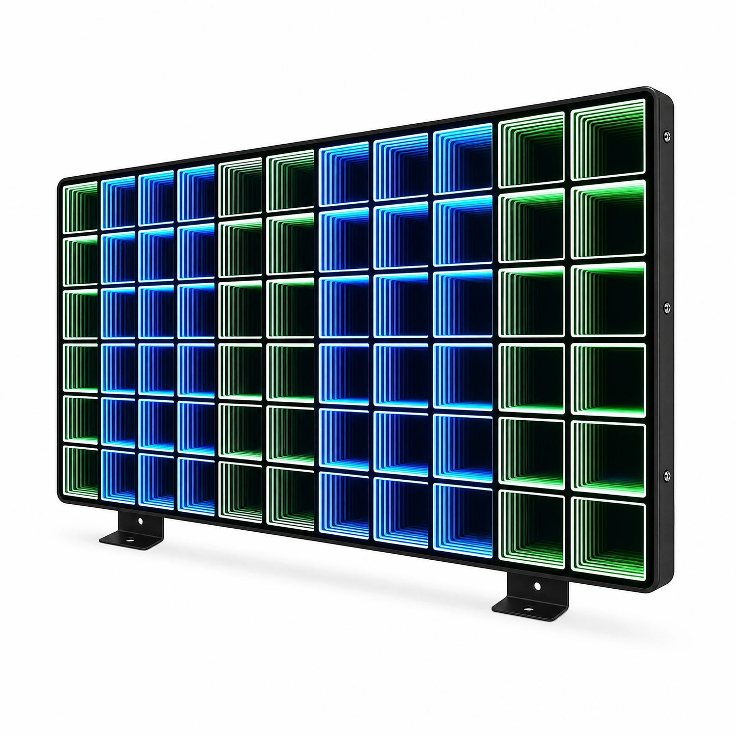 Piso de baile LED LQ Luz de baldosa con efecto de espejo infinito