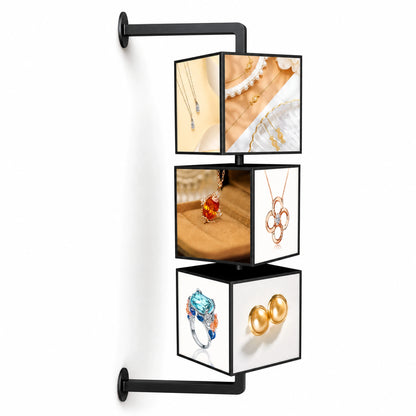 LQ Side Wall-Mounted Rotating LED Light Box Sign