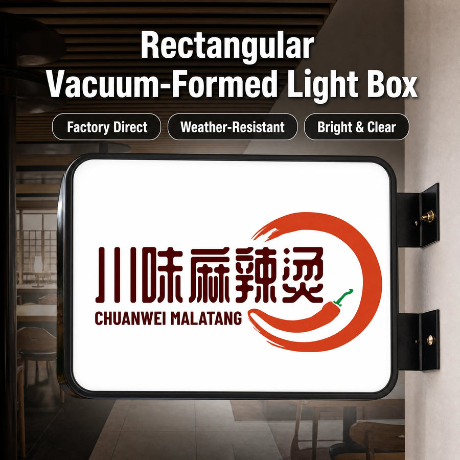 LQ-A003-302 Double-Sided Scrolling Light Box