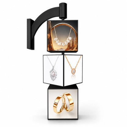 LQ Hanging Rotating LED Light Box Sign