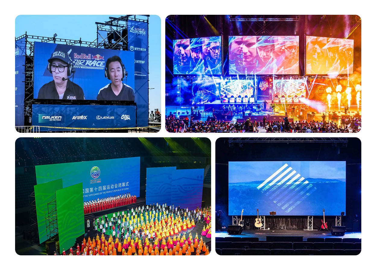 LQ1000H9 Indoor and Outdoor 500x1000 Rental LED Wall