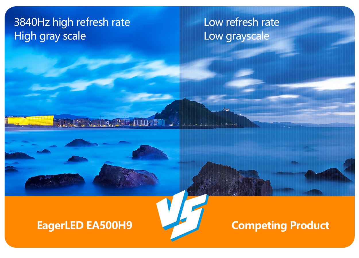 LQ500H9 Indoor and Outdoor 500x500 Rental LED Board