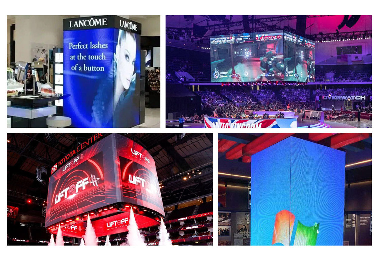 LQ500H8V 500x500 Right-angle Rental LED Screen