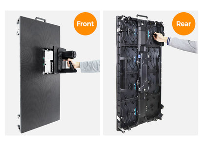 LQ1000H8 Indoor and Outdoor 500x1000 Rental LED Board
