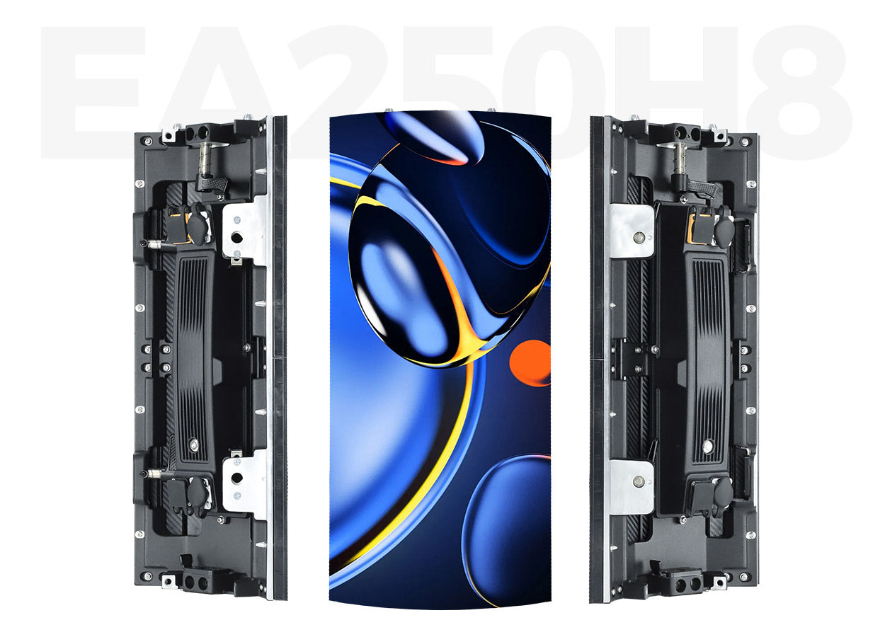 LQ250H8 90-degree Corner Rental LED Display
