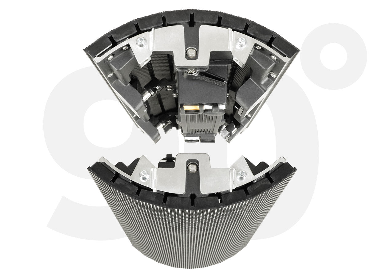LQ250H8 90-degree Corner Rental LED Display