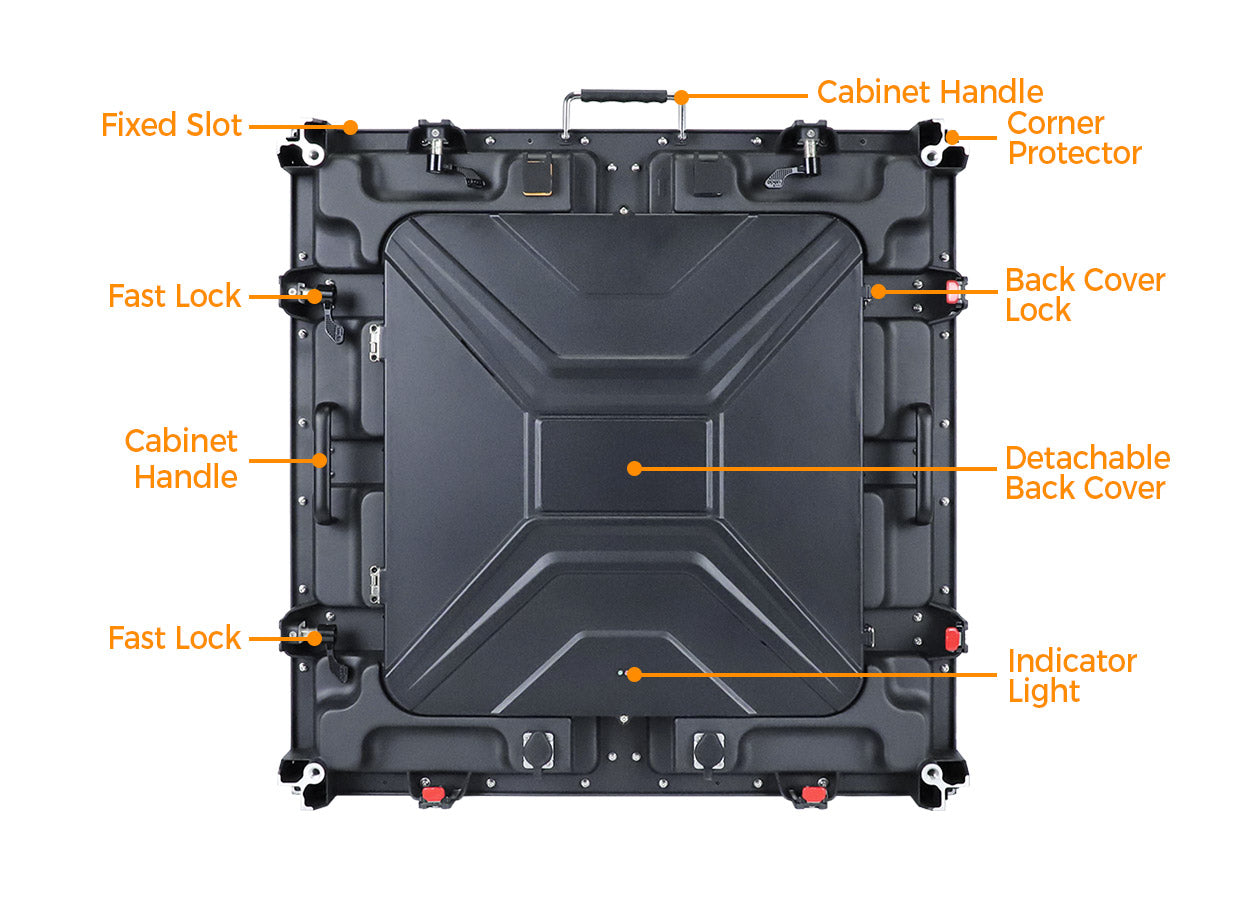 LQ640C3 640x640mm EA640C3 Rental LED Screen