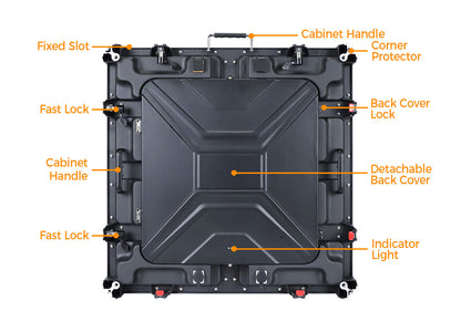 LQ640C3 640x640mm EA640C3 Rental LED Screen