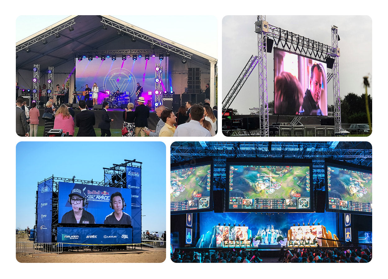 LQ640C3 640x640mm EA640C3 Rental LED Screen