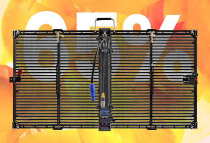 LQ1000TOR1 Rental Outdoor Transparent LED Screen