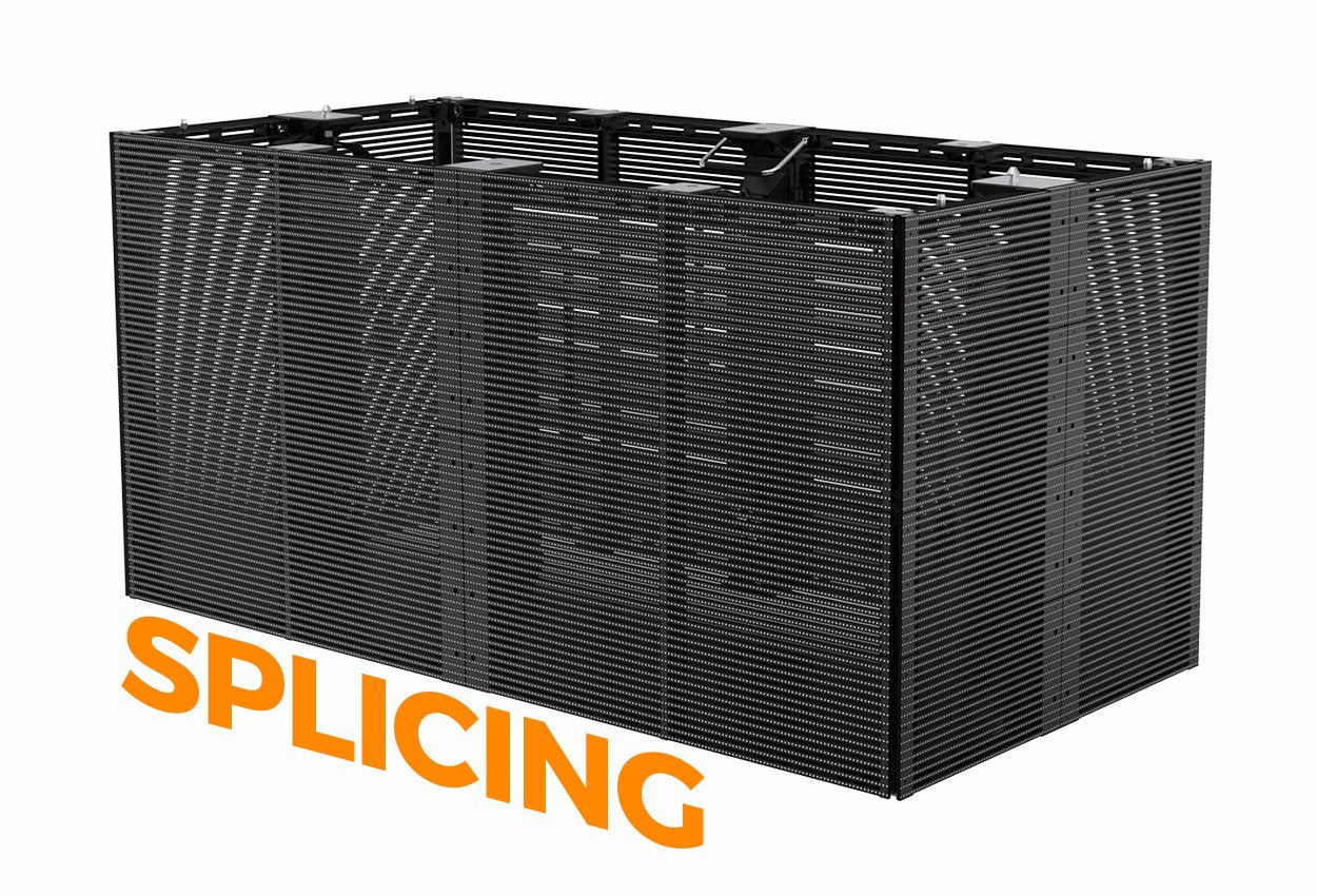 LQ1000TOR1 Rental Outdoor Transparent LED Screen