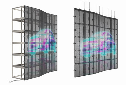 LQ1000TOR1 Rental Outdoor Transparent LED Screen